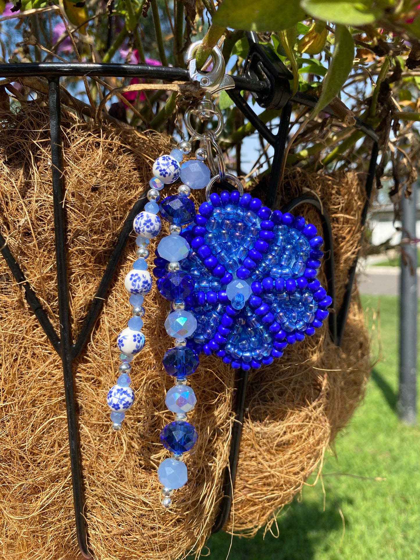 Flower Power Keychains