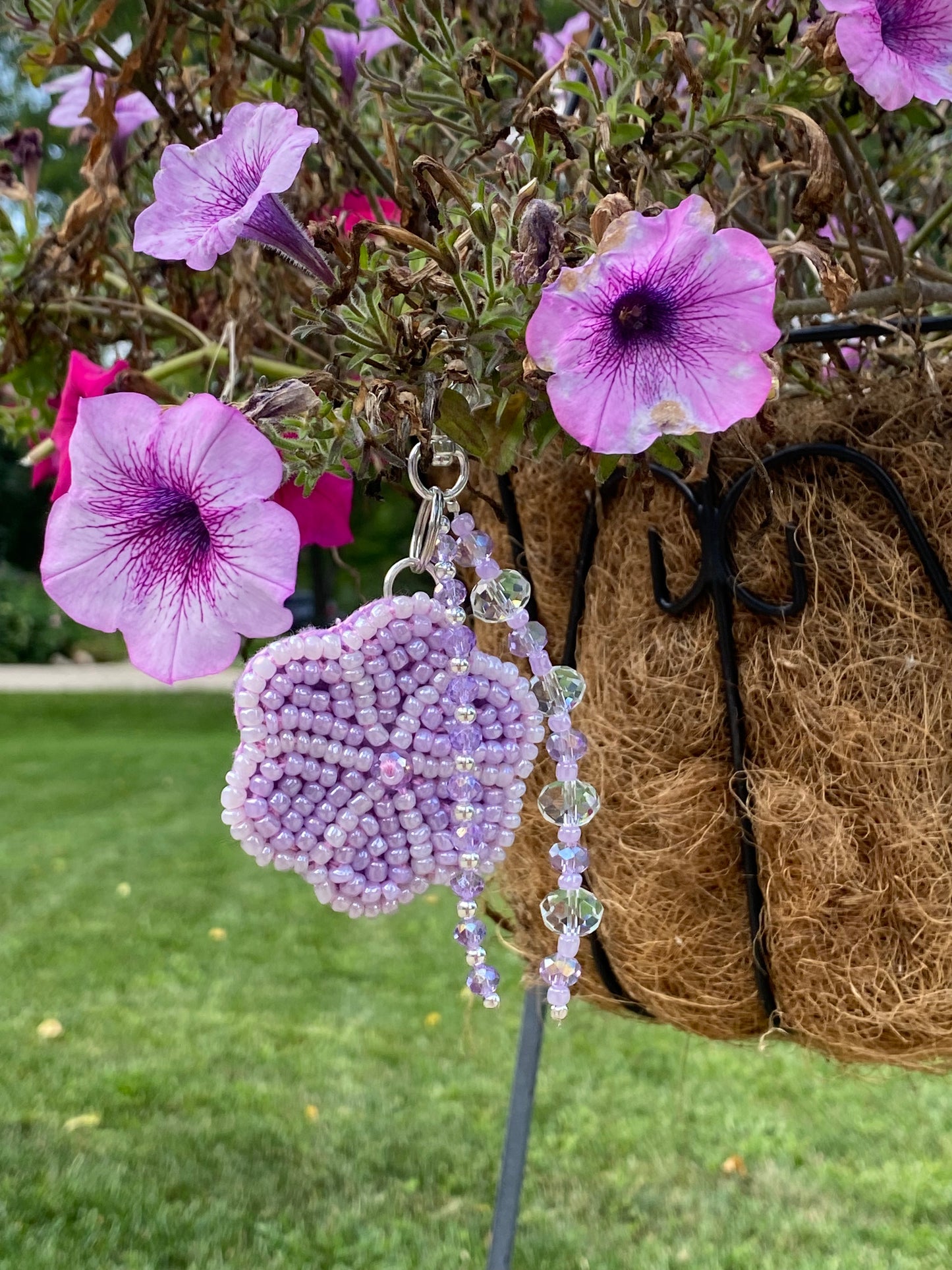 Flower Power Keychains