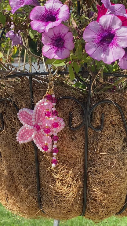 Flower Power Keychains